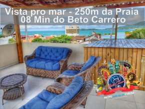 Apto com lounge vista pro mar, Próx Beto Carrero e Praia, CENTRO